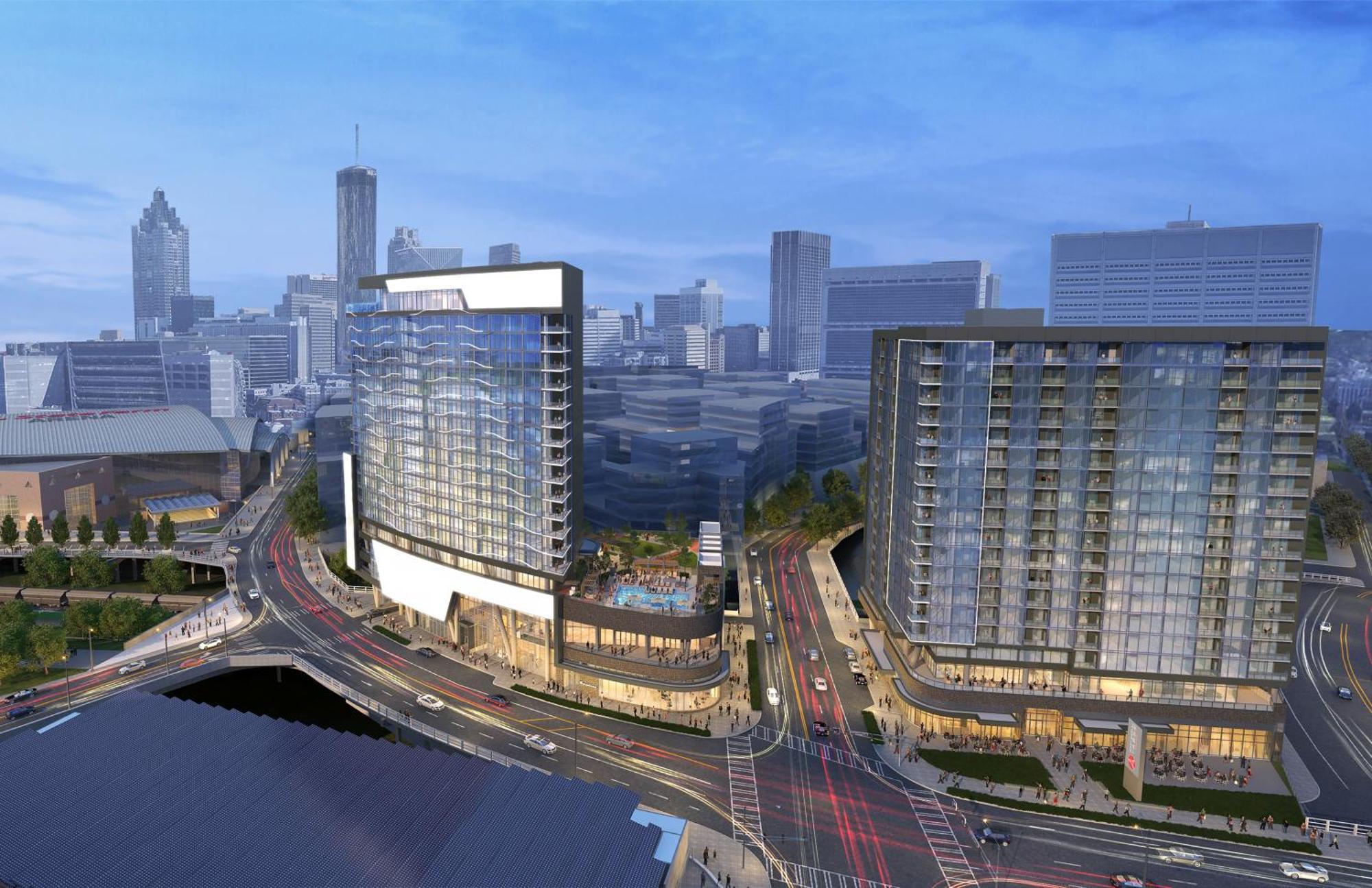 Hotel Phoenix Centennial Yard Atlanta Eksteriør bilde